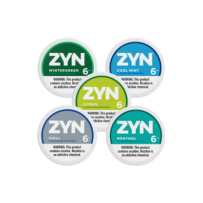 ZYN Tobacco-leaf Free Nicotine Pouches 6mg