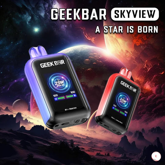 Geek Bar Skyview 25k Puffs Rechargeable Disposable