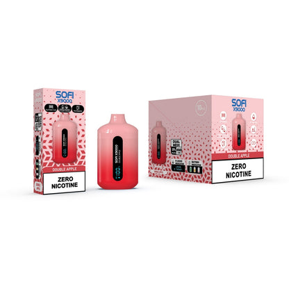 Zero Nicotine 9000 puffs Disposable by SOFI Vape