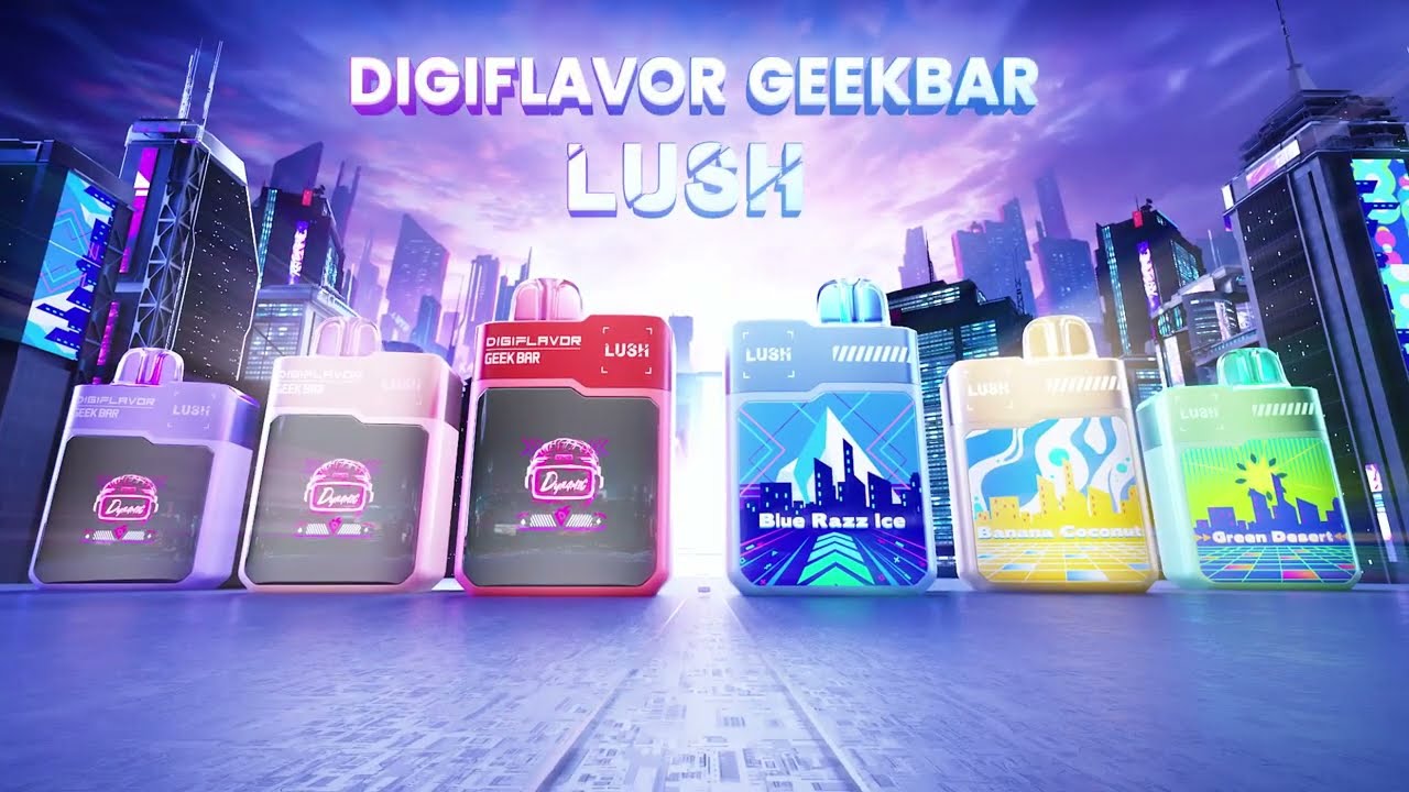 Geek Bar Digiflavor Lush 20K puffs Rechargeable Disposable