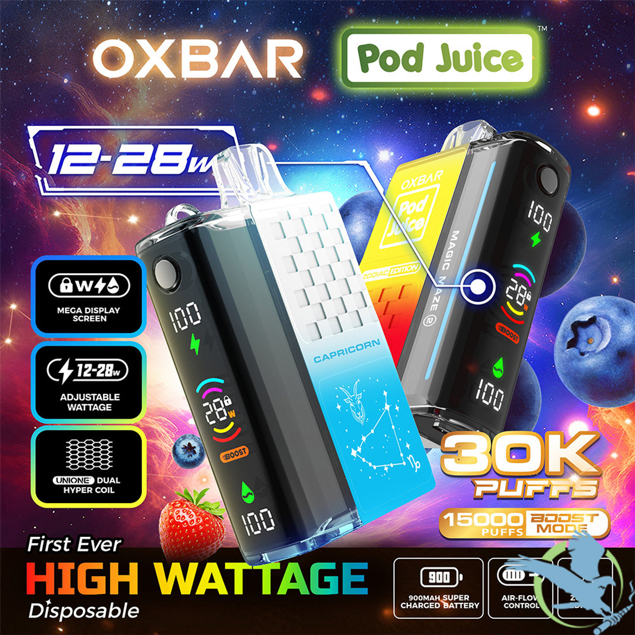 Pod Juice Oxbar Magic Maze 2.0 Disposable Vape 30000 Puffs