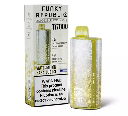 Funky Republic By Elf Bar 7000 puffs Disposable Vape